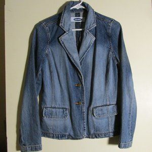 Old Navy Jeans Jacket Dressy Button down